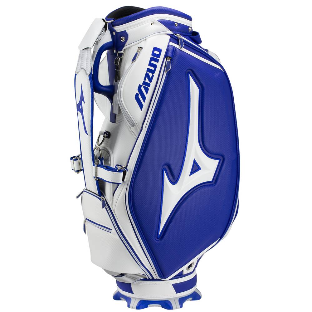 Mizuno Men's Pro Staff Golf Bag Blue/White (240213-WVD)